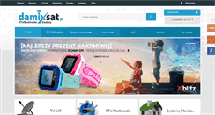 Desktop Screenshot of damixsat.pl